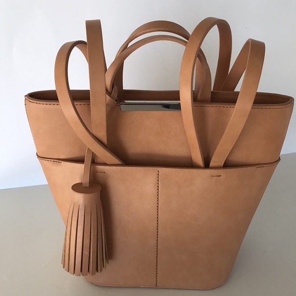 Zara Bags Zara Basic Collection Boho Bucket Bag Poshmark